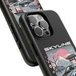 R34 Skyline GT-R Sakura Mountain JDM Tough Phone Case Gift