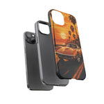 Orange Corvette C3 Stingray Sunset Palms Phone Case