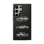 Silver Hakosuka Skyline Classic Sports Car Tough Phone Case for JDM Fans