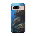 Grouper Reef Phone Case, Sunbeam Ledge Marine Art Tough Cover