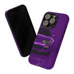 Purple Supra Phone Case, MK4 90s JDM Legend Tough Protective Cover for Men