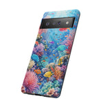 Underwater Coral Reef Phone Case | Colorful Tropical Fish Ocean Scene
