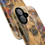 Guilty French Bulldog Phone Case, Confetti Watercolor Cover