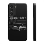 C10 Square Body Truck Phone Case Featuring Classic Chevy Pickup Artwork