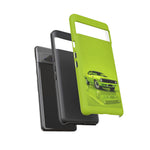Green Cuda Muscle Car phone case for Gear Heads