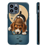 Beagle Nose Detective Phone Case Funny Dog Lover Gift
