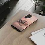 1957 Chevy Bel Air Blush Cream Tough Phone Case for Classic Car Fans