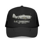 P-47 Thunderbolt Hat – WWII “Jug” Fighter 56th FG Trucker Cap