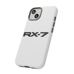 RX-7 Logo Phone Case for JDM Fans, Tough Protective Cover