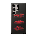 Red MR2 JDM Sports Car Phone Case Tough Multi View