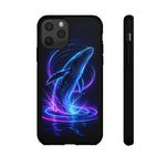 Neon Holographic Whale Phone Case | Tough Case
