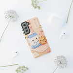Milk Cookie Phone Case Cute Food Kawaii Tough Cover Gift Art