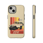 FJ40 Land Cruiser Phone Case for Vintage Truck 4x4 Fans