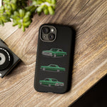 Green Impala Lowrider Phone Case Tough Classic Car Multi View Print