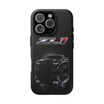 ZL1 Camaro phone case | tough phone case, black muscle car design