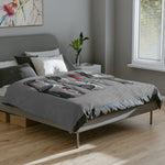 2007 Z06 C6 Velveteen Microfiber Blanket | Car enthusiast throw