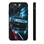 C8 Rain Tunnel Phone Case Racing Tough Case for Corvette Drivers