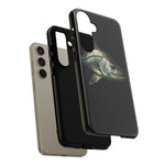 Snook Fishing Phone Case, Saltwater Portrait Black Cover, Gift