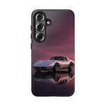 Soft White C3 Corvette Mauve Sky Phone Case