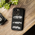 R32 Skyline Phone Case White, Three-View Vector Cover, Gift GTR Fans