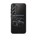 Black S2000 Roadster Collage JDM Tough Phone Case Cover Gift