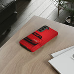 Red Miata Phone Case, NA MX5 90s JDM Roadster Tough Cover