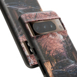 Cherry Blossom Street Scene R34 Skyline GTR Tough Case | Car Photo Cover