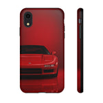 Red NSX Phone Case, 90s JDM Supercar Legend Tough Cover, Mens Gift