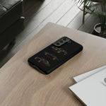 Trans Am Phone Case Black Gold, Three-View Vector Tough Cover