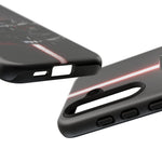 Camaro ZL1 Phone Case, Black Red Racing Stripe Studio Cover, Gift