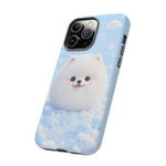Samoyed Kawaii Snowball Chibi Pet Dog Breed Art Tough Phone Case