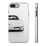 White C5 Z06 Front View phone case | Tough Cover