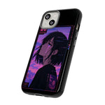 Melancholy Anime Girl Phone Case Vaporwave Tough Case