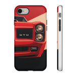 Red Classic GTO Car phone case | Tough phone cover, vintage muscle car design