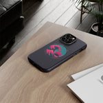 Great Dream Wave Circular Badge Vaporwave Phone Case – Japanese Aesthetic