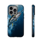 Yellowfin Tuna Phone Case, Deep Sea Fishing Tough Cover for Men