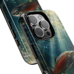 Salmon River Fishing Phone Case, Sunlit Current Cover