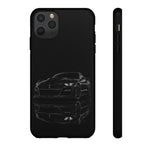 Stealth Black GT500 Phone Case, Muscle Car Cover