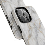White Marble Pattern Phone Case | Tough Cover