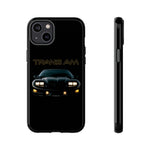 Dark 1998 Trans Am Front View Muscle Car Tough Phone Case Gift