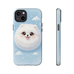 Samoyed Kawaii Snowball Chibi Art Tough Phone Case