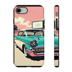 1957 Bel Air Turquoise Drive-In Tough Phone Case Cover Gift