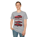1988 IROC-Z Camaro T-Shirt | Vintage 80s Red Muscle Car Trio Tee