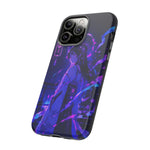 Neon Shrine Maiden phone case | Tough Case, anime vaporwave