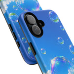 Bubbles Over Grass phone case | Tough Cover