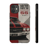 1970 Chevelle SS Cranberry Red Tough Phone Case
