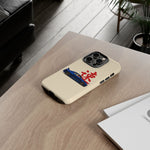 R34 Skyline Red Kanji Minimal Tough Phone Case