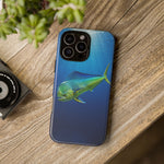 Mahi Mahi Underwater Phone Case, Sunbeam Open Water Cover, Gift