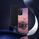Silver Hakosuka Skyline Mirror Lake Tough Phone Case