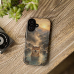 Shiba Inu Forest Hot Spring phone case | Tough Cases